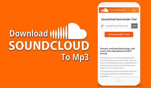 Descarga canciones y música de Soundcloud a MP3 en PC y móvil rápidamente